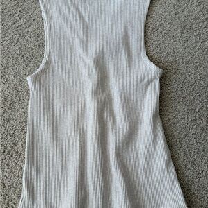 Madewell ribbed button-front vest. Size S. NWT.